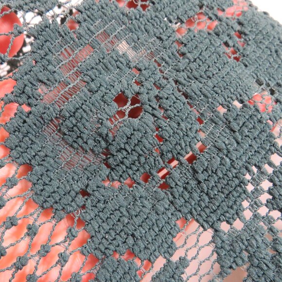 Heritage Lace dark Hunter Green Victorian Rose Lace Doily 11" St Patrickrick - Picture 6 of 7